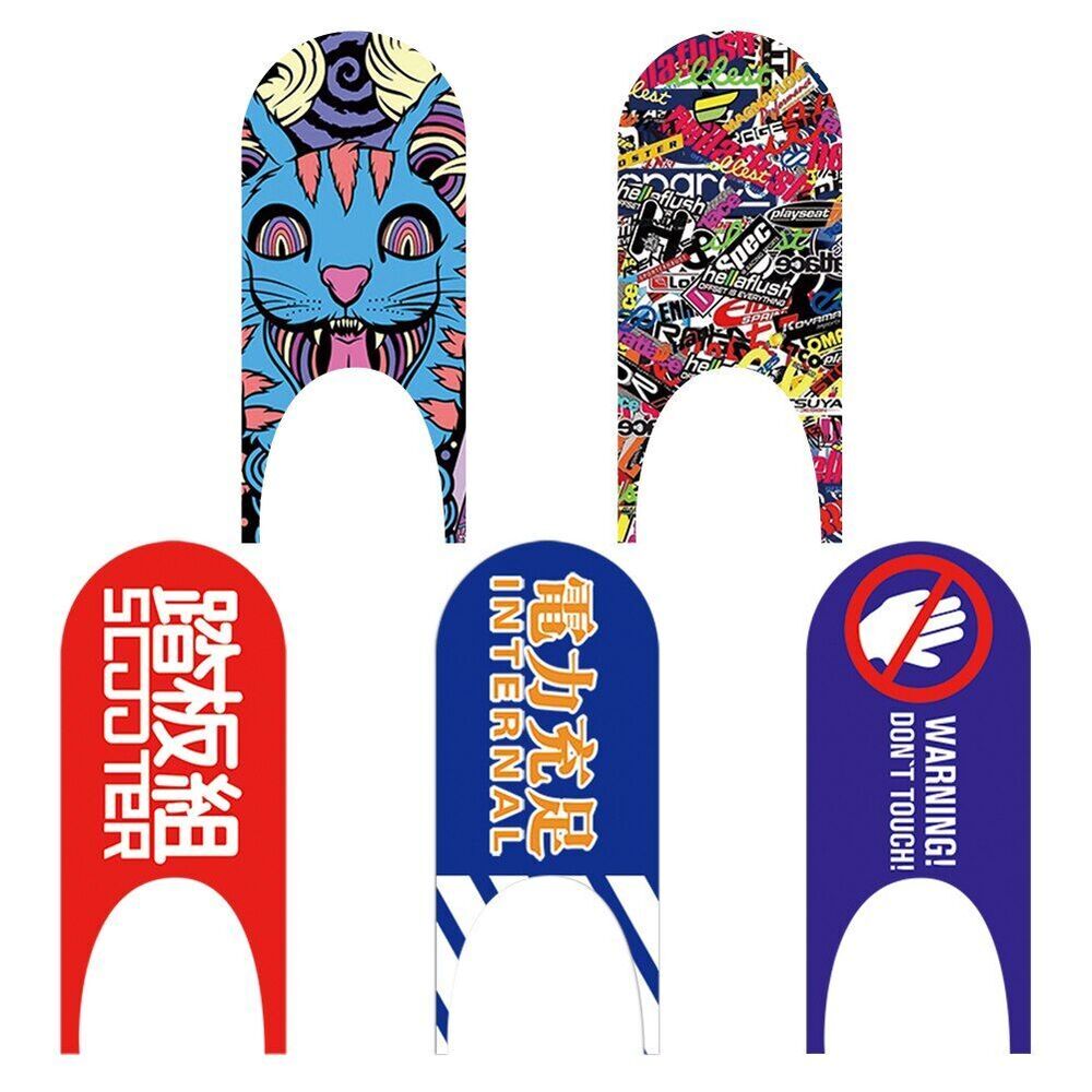 Electric Scooter Modification Decal PVC Sticker Pedal Foot Accessory 140x60x1mm