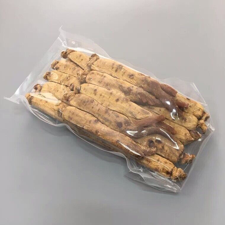 Korean Ginseng Root Offer 6Years Changbai shan Dry Ginseng Root 黄皮高丽参 600g/20pcs