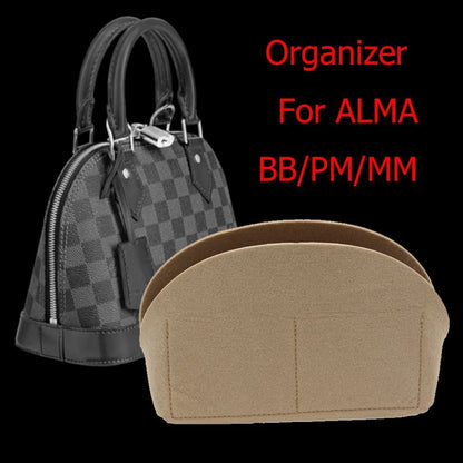 Bag Insert Organizer Makeup Small Handbag Inner Purse Portable Cosmetic Bag 1 PC