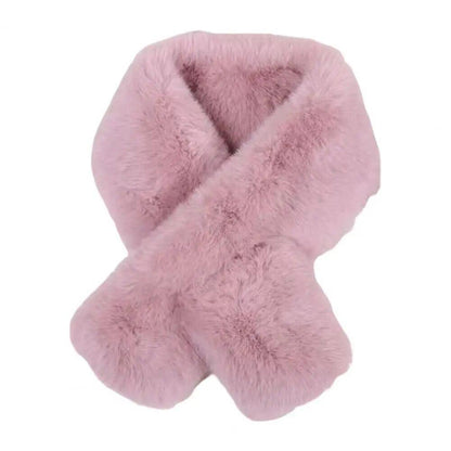 Double Sides Real Rex Rabbit Fur Scarf Neck Collar Scarves Neckerchief Stole