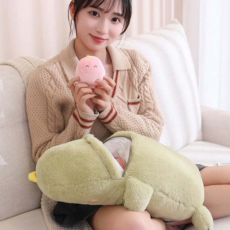 6pcs Plush Toy Inside Cute Cartoon Pillow Bag Animals Toy Cushion Kids Gifts