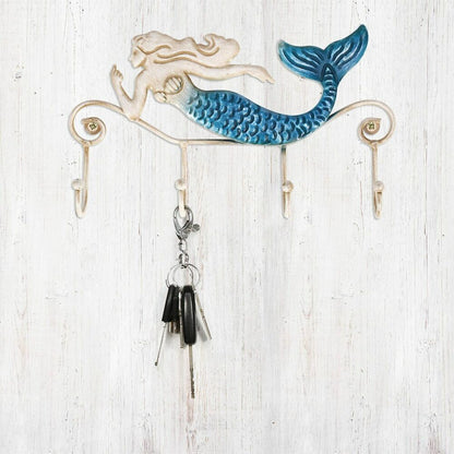 1Pc Wall Hanger Hooks Retro Metal Sculpture Iron Hooks Creative Home Decorations