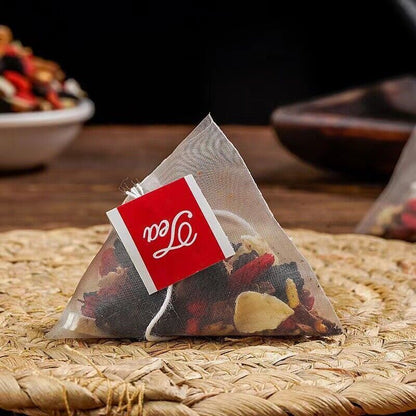 Sour Jujube Kernels Poria Cocos Lilies Mulberries Goji Berries Yams Herbal Tea