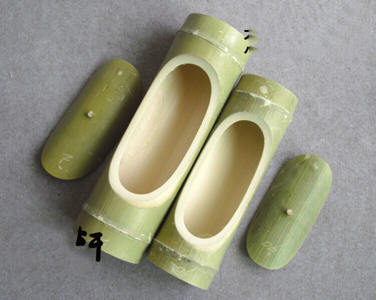 Handmade natural bamboo steaming rice bucket