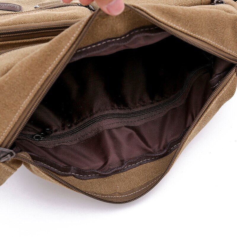Canvas Messenger Bag Men Water Crossbody bags Shoulder Bag Male Handbag