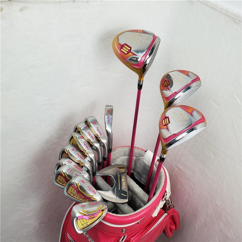 Women Clubs Complete Honma Bere S-06 4 Star Golf Club Sets Driver+fairw No Bag