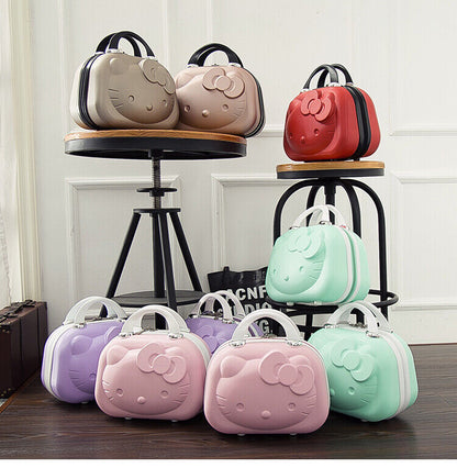 14 Inch Hello Kitty Cosmetic Case Box Beauty Makeup Bag Organizer Cartoon Hellok