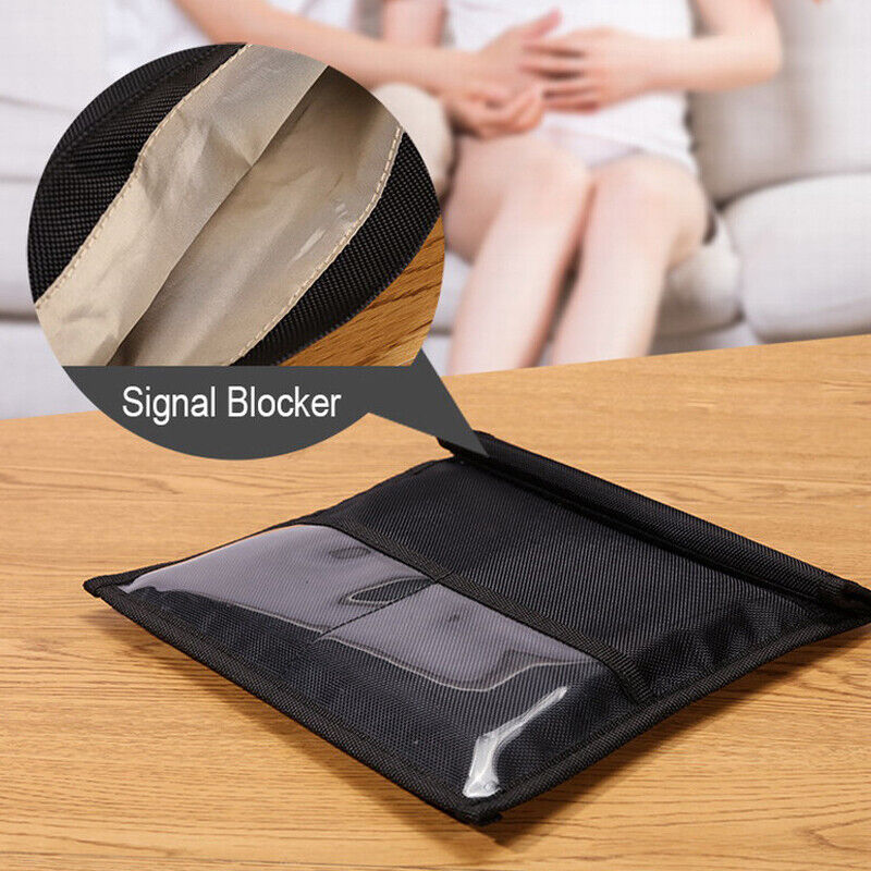 Faraday Mobile Phone Blocker Bag RFID RF Signal Blocker Shielding Safe Pouch bag