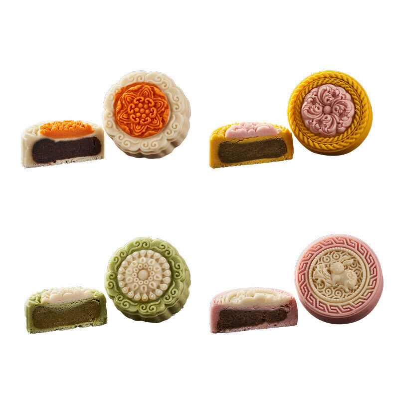 6pc Mid Autumn Moon Cake China-Chic Tea Flavored Moon Cake中秋月饼国潮风茶味月饼
