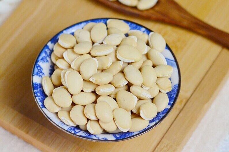 Premium Semen Lablab Album White Lablab Bean Dolichos Lablab Pure Natural Herb