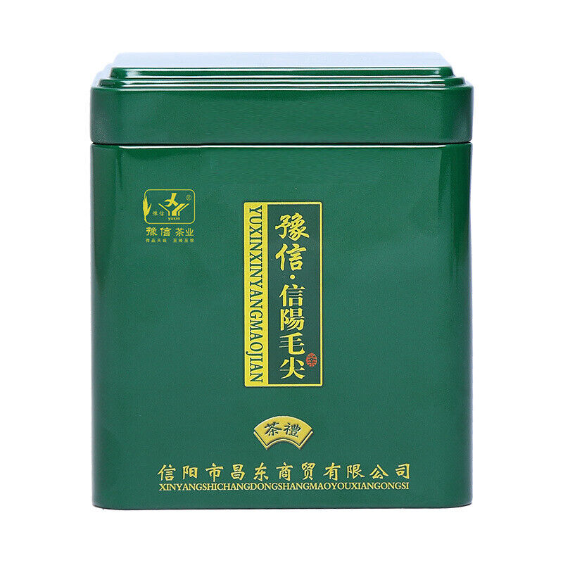 Xinyang Mao Jian 2022 new tea 豫信茶叶 信阳毛尖2022新茶礼铁盒装春茶绿茶