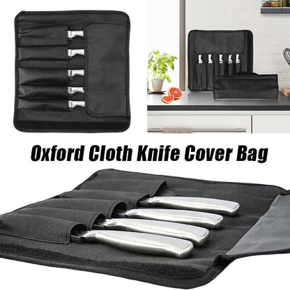 Chefs Multi Knife Storage Bag Durable Kitchen Knives Organizer Storage Roll Bags