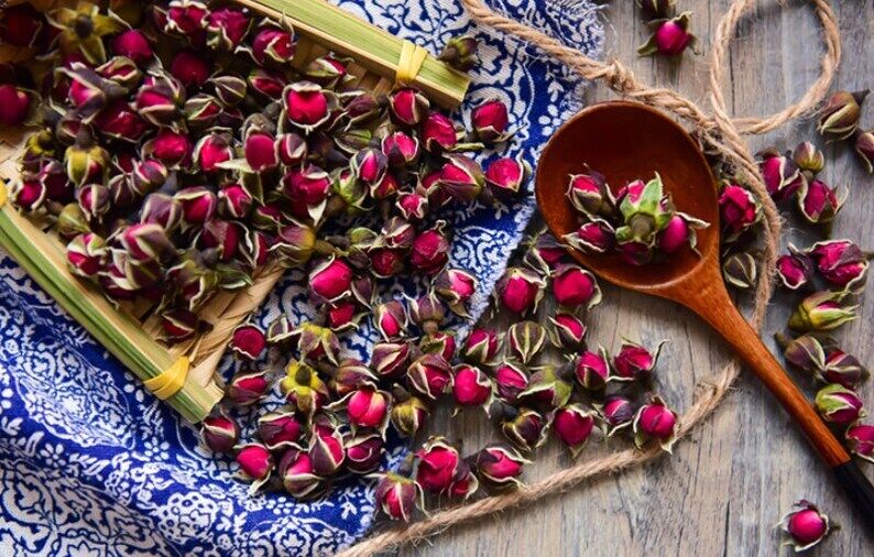 Dried Rose Buds Dried Herbs Phnom Penh Rose Herball Teas Makes A Healthy Tea