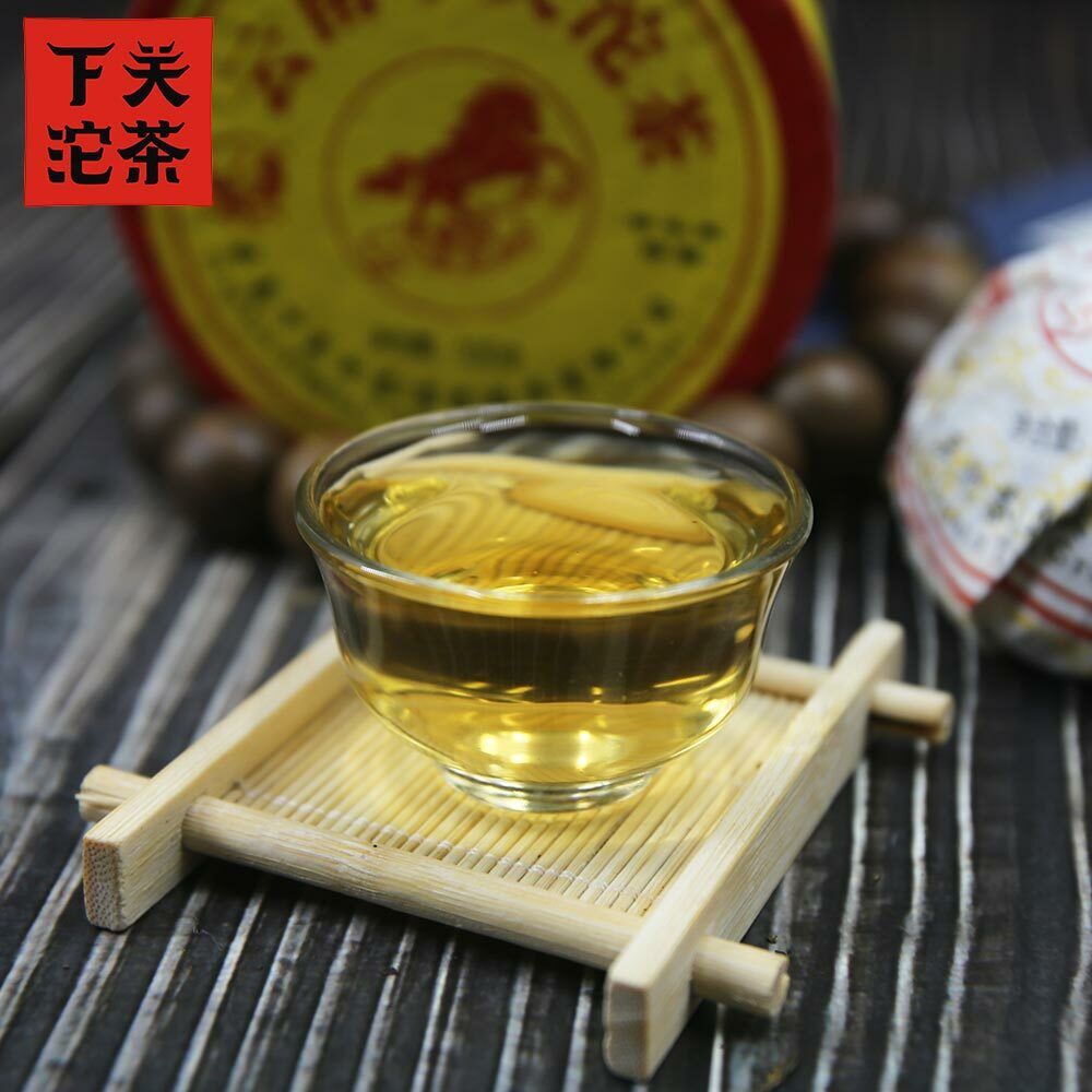 Xiaguan 2014 Yunnan Tuocha Tea "Year of Horse" Premium Raw Pu Erh Tuo Cha 100g
