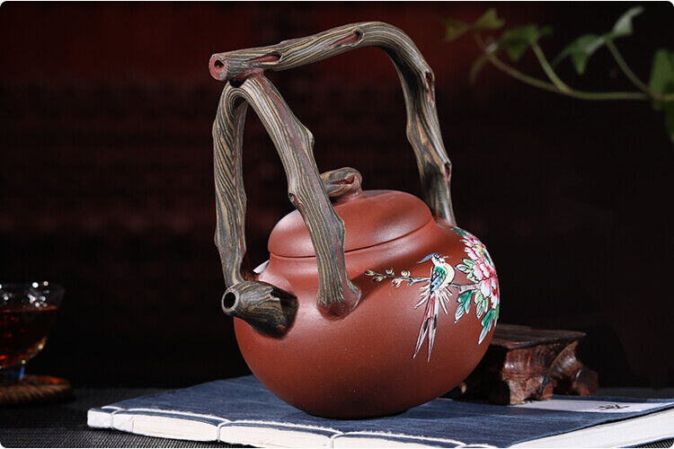 Chinese Yixing Zisha Clay Handmade Exquisite Teapot #986200