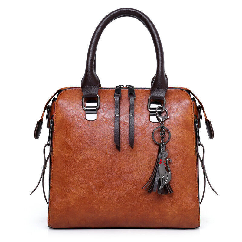 4pcs/Set Ladies Handbags Female PU Leather Shoulder Bags Women Bags Tote Bag