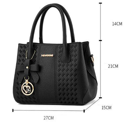 Hot Womens Casual Faux Leather Handbag Shoulder Messenger Crossbody Tote Purse
