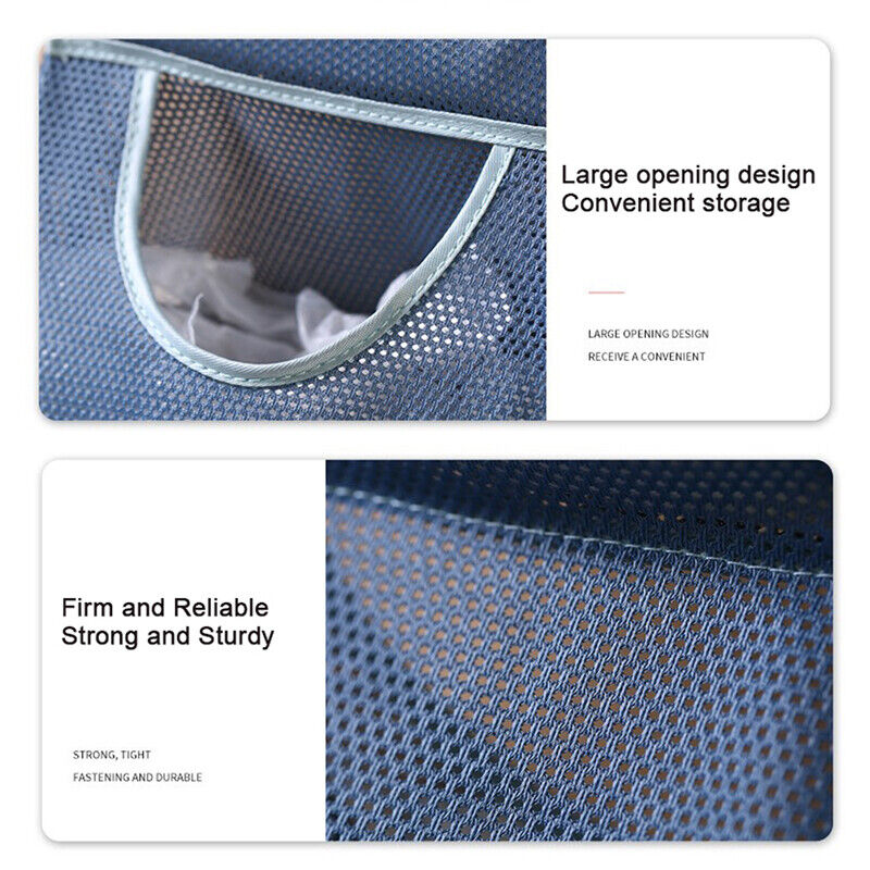Kitchen Garbage Bag Storage Box For Plastic Bag Wall Hanging Bag With Hook