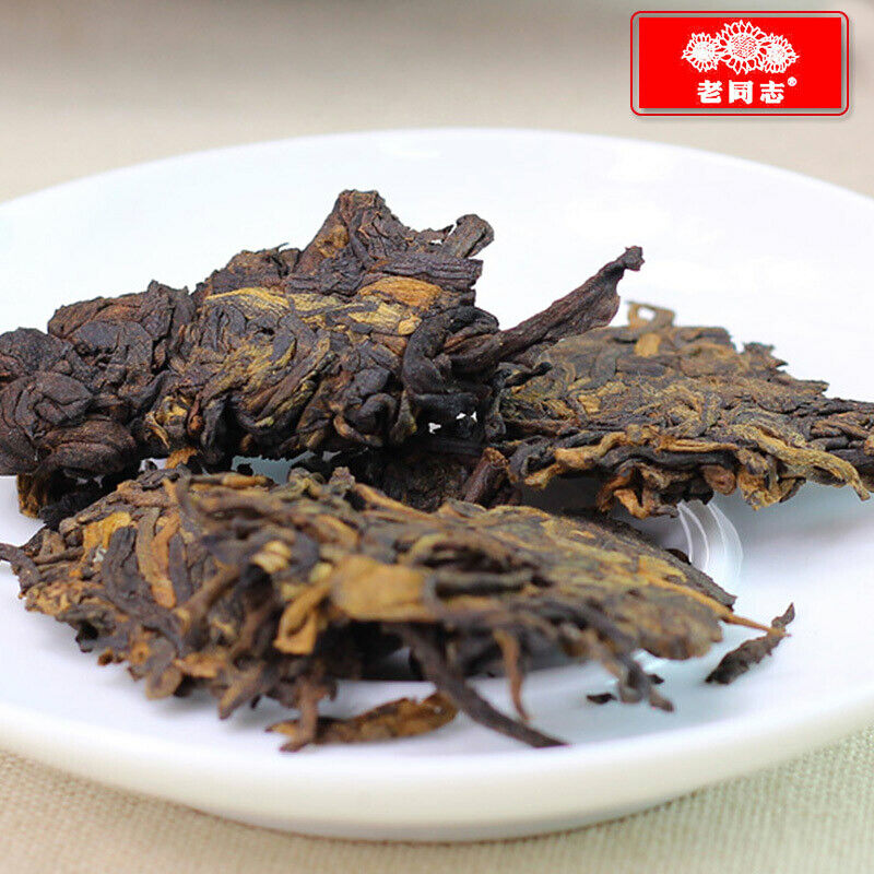 LaoTongZhi Ripe Puer Chun Xiang Tea Cake Batch 171 Top Shu Pu Er Tea 357g
