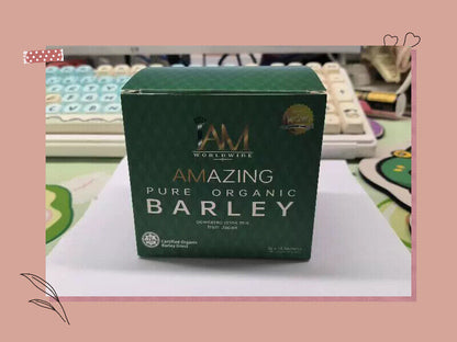 I Am Worldwide Amazing Pure Organic Barley For 1 Box Or 10 Sachet Free Shipping