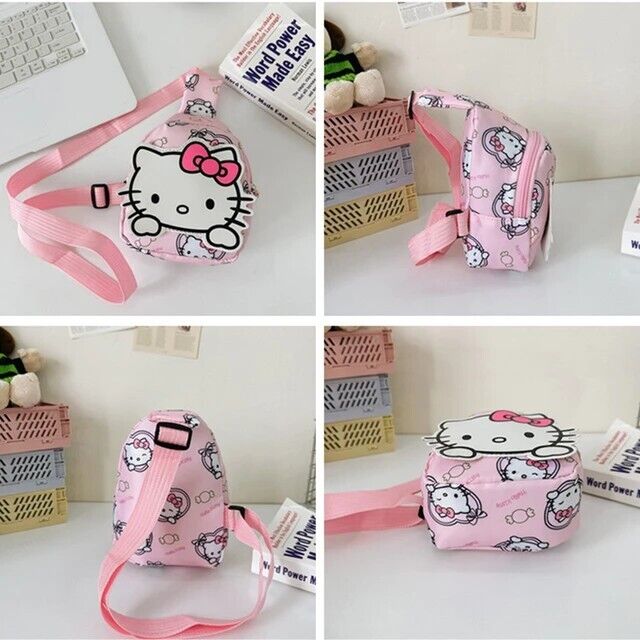 Sanrio Hello Kitty Backpack Cartoon Kids Bag School Bag Travel Nursery Gift