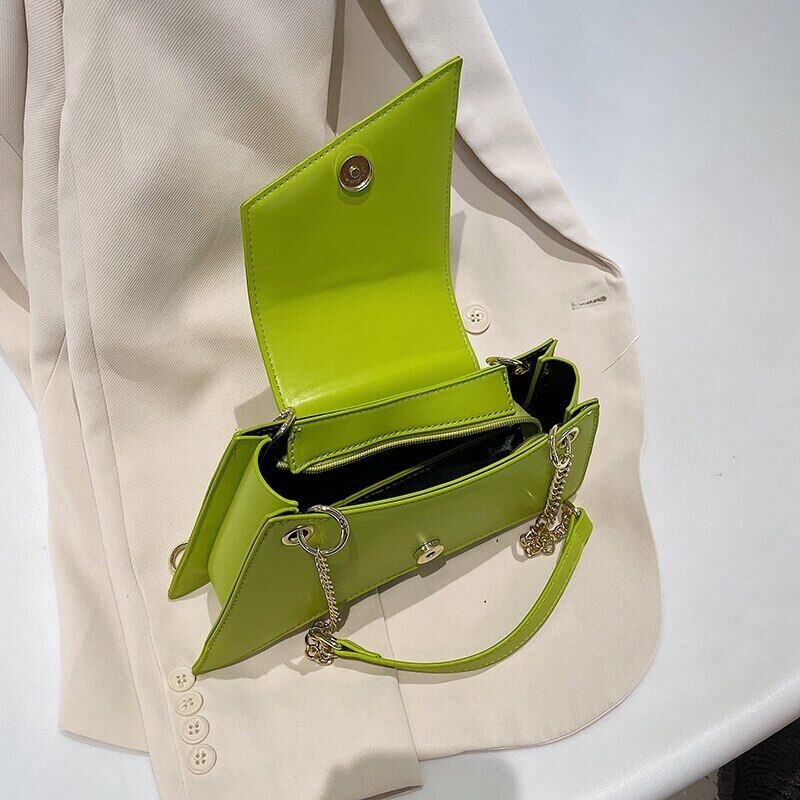 Ladies Shoulder Bag Chain Handbags Leather Women Bags Lady Bag Clutch