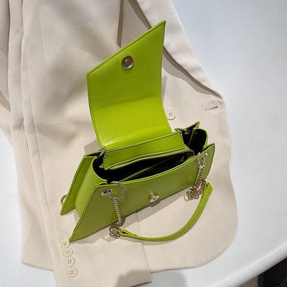 Ladies Shoulder Bag Chain Handbags Leather Women Bags Lady Bag Clutch