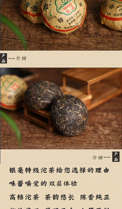 2013 Yunnan Lin Cang Yinhao Puer Tuocha Sheng Pu-erh Tea RAW Bowl Tea Pu Er 500g