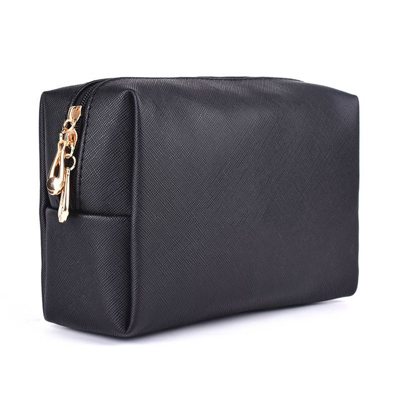 Makeup Bag Cosmetic Organizer Zipper Toiletry Pouch Traveling Case Accessories