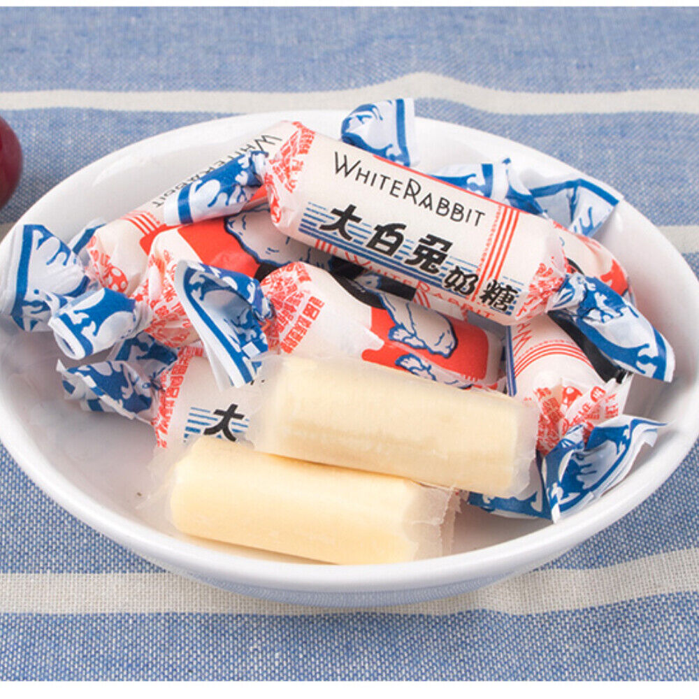 White Rabbit Milky Hard Strong Milky Flavor Sweets Candy Chinese Casual Snacks