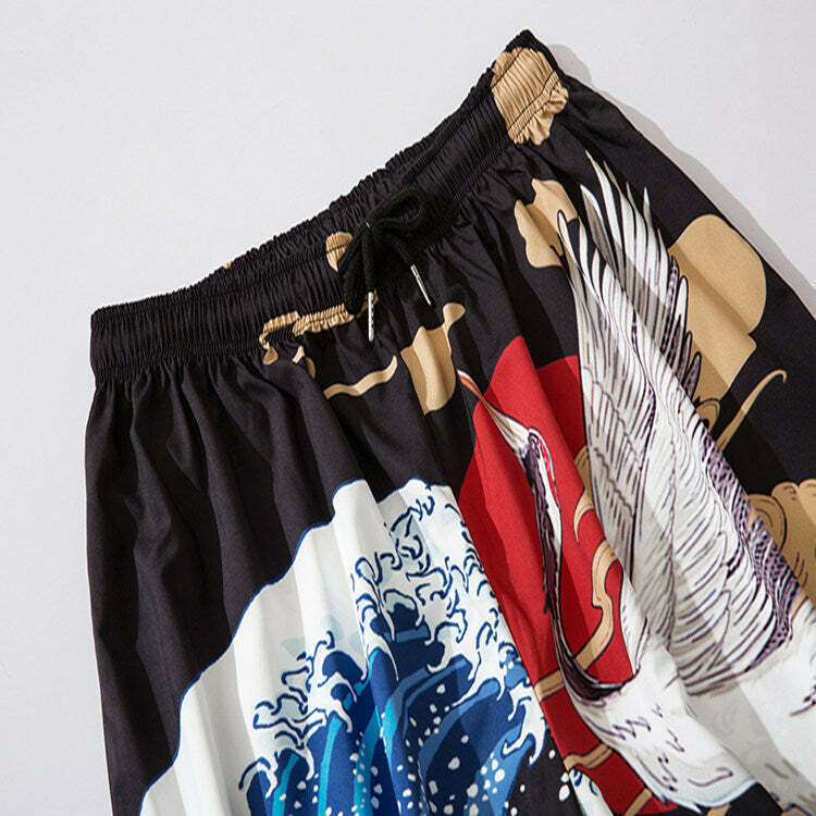 Men Harem Baggy Pants Japanese Loose Casual Boho Trousers