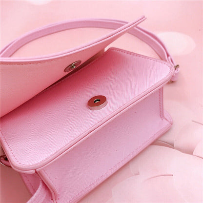 Cute Girl's Kuromi My Melody Cinnamoroll Crossbody Messenger Shoulder Bag Gift A