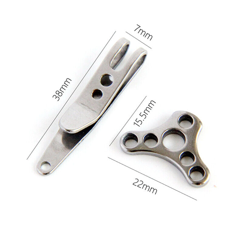 Mini Pocket Clips Carabiner Bag Waist Belt Clip Key Buckles Holder Outdoor T-ca