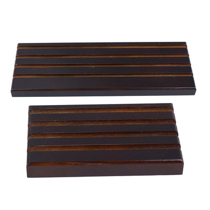 Pin Display Case Wooden Challenge Coins Stands Collection Holders 15.4x9.2x2.1cm
