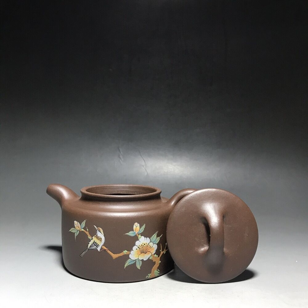 vintage chinese yixing purple clay teapot zisha ceremony teaware collection rare