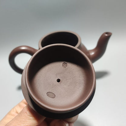 Vintage Chinese Yixing Purple Clay Teapot Zisha Ceremony Collection Rare Large