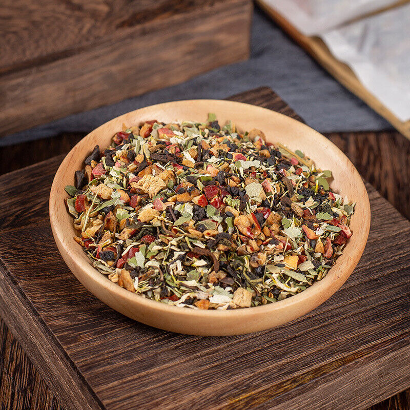 Health and hair care tea 本草乌根益生茶发组合花茶黑芝麻干姜茶养生茶150g