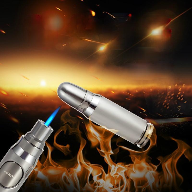 Jobon New Bullet-shaped Lighter Jet Multi-purpose Butane Gas Torch Lighter Spray