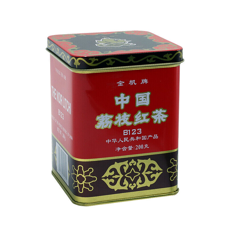 China Lichee Black Tea Lychee Black Tea Guangdong Lychee Flavoured 200g Tin