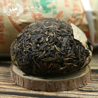 Tulin 2007 Raw Pu-erh Tea Jia Ji Tuo 868 Sheng PuerTuocha 100g