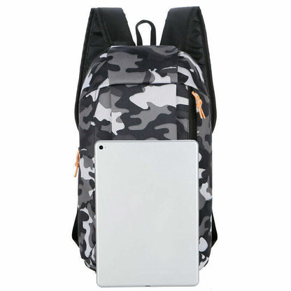 Sports Camouflage Travel Mountaineering Bag Zipper Belt Men Ladies Children