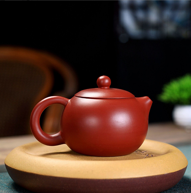 Yixing purple clay teapot famous pure hand-painted Dahongpao teapot