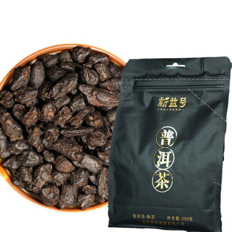 250g Chinese Pu'er Tea Organic Glutinous Rice Fragrance Pu-Erh Cooked Black Tea