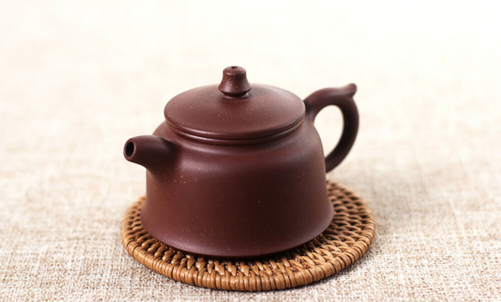 100cc chinese Yixing Handmade Zisha old Purple clay Teapot JinZhong Hu Tea Pot