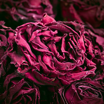 25G Ink Red Rose Tea Valentine's Day Gift Double Rose One Cup Herbal Tea