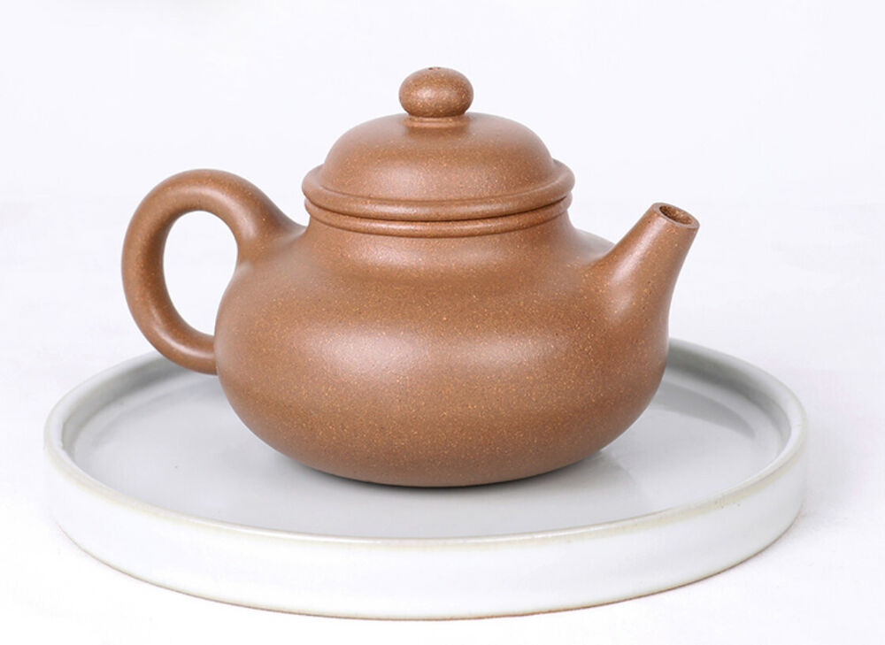 240cc chinese Yixing Handmade Zisha teapot Duan clay  RongTian Hu Gongfu Tea Pot