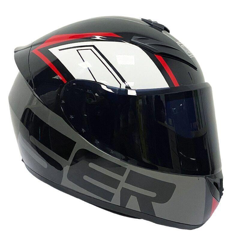 Motorcycle Helmet Visor Lens Shield Sun Visor Fit for Qike 111 Full Face Helmet
