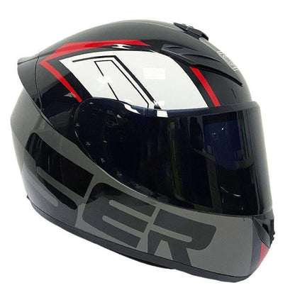 Motorcycle Helmet Visor Lens Shield Sun Visor Fit for Qike 111 Full Face Helmet