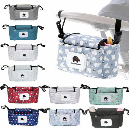 Baby Stroller Bag Mom Diaper Hook Carriage Waterproof Large Stroller Accessories