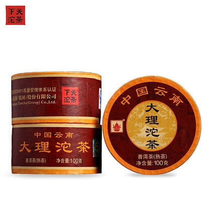 DALI Tuocha 2017 Yunnan Xiaguan Shu Pu-erh Tea Pu'er Ripe Puer Tea 100g Boxed
